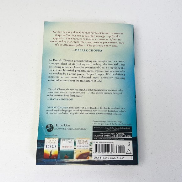 GOD: A Story of Revelation by Deepak Chopra - 2012 Edition - Picture 13 of 13